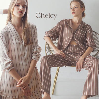 長袖ルームウエア 上下セット(chelcy-11/chelcy-12) chelcy-s-11-12