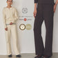 Made in Japan Organic Cotton Wide Pants knit-008 