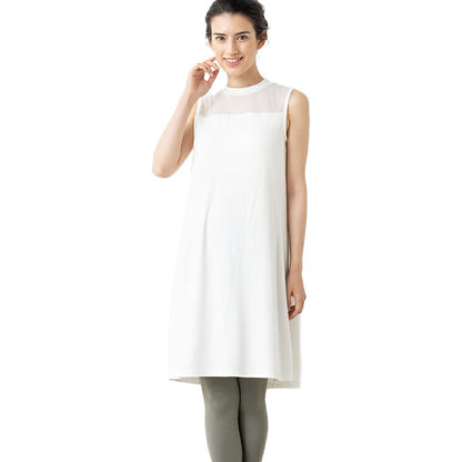 One-piece dress with cups leeche037 