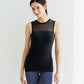 メッシュカップ付きトップス leeche058