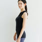 メッシュカップ付きトップス leeche058