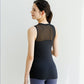 メッシュカップ付きトップス leeche058