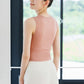 ハーフ丈カップ付トップス leeche059