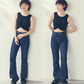 カップ付きトップス leeche075