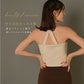 ハーフ丈カップ付トップス leeche083
