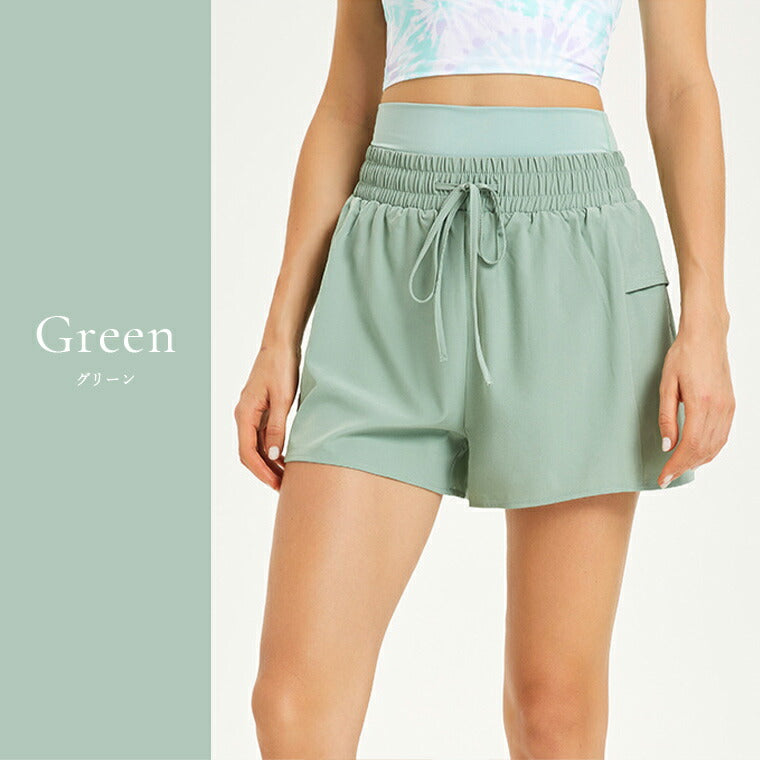 Lee.che リーチェ ヨガ ピラティス ウェア ショートパンツ r289