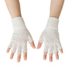 Fingerless 100% silk hand warmer silkhandw 