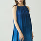 日本製 藍段染グラデーションノースリーブワンピース sumi019-bluedanzome