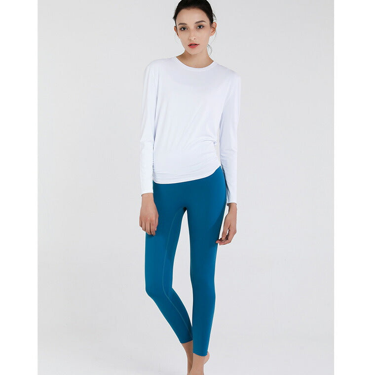 Lee.che リーチェ ヨガ ピラティス ウェア 長袖トップス t047