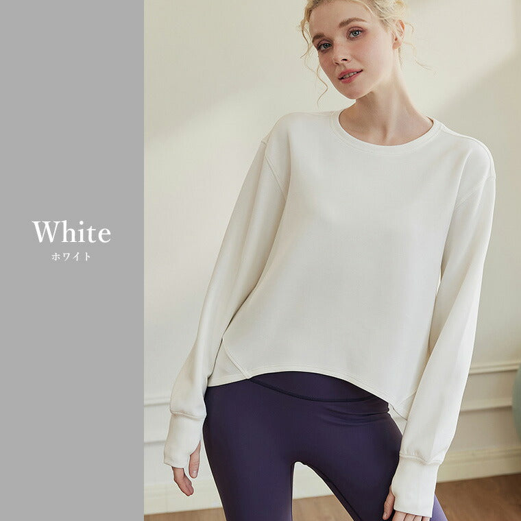 Lee.che リーチェ ヨガ ピラティス ウェア 長袖トップス t190