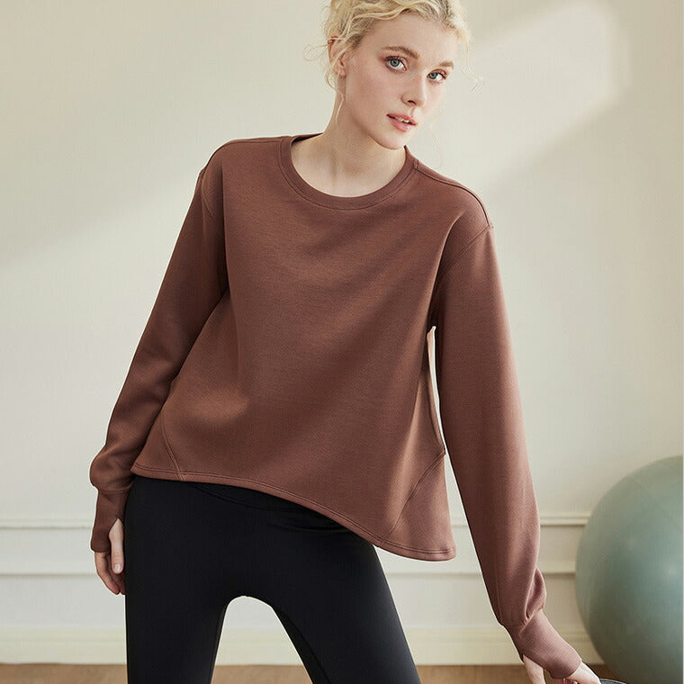 Lee.che リーチェ ヨガ ピラティス ウェア 長袖トップス t190