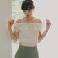 ハーフ丈トップス t224