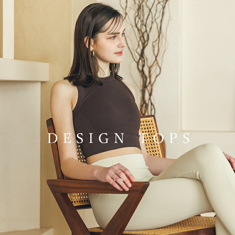 Lee.che リーチェ ヨガ ピラティス ウェア カップ付きハーフ丈