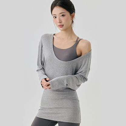 Long-sleeved top t390 